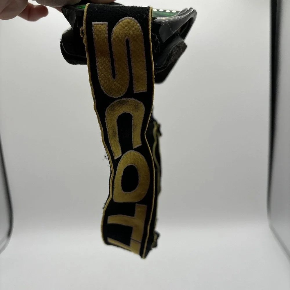 Rare Scott Ski Goggles Hologram Worms Vintage 90's Needs Foam Replaced Scratched